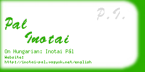 pal inotai business card